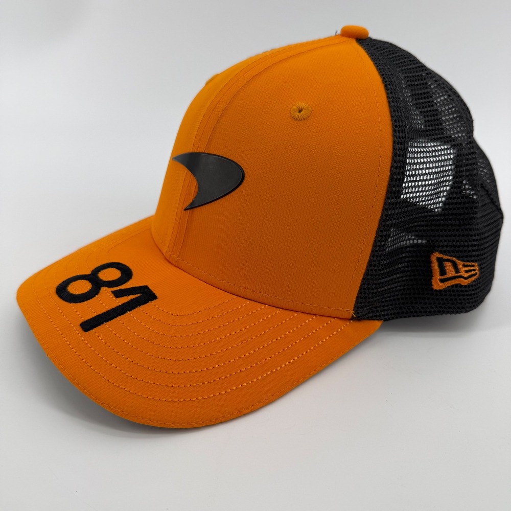 New Era McLaren F1 Oscar Piastri 81 Trucker Hat Papaya Orange 9SEVENTY OSFM